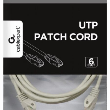 PP6U-3M Gembird Mrezni kabl, CAT6 UTP Patch cord 3m grey