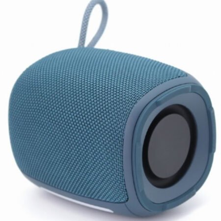 SPK-BT-LED-03-B Gembird Portable RGB LED Bluetooth speaker 5W, BT, FM, TF, USB, Handsfree, blue