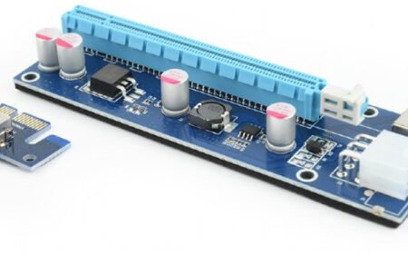 RC-PCIEX-03 Gembird * PCI-Express riser add-on card, PCI-ex 6-pin power connector