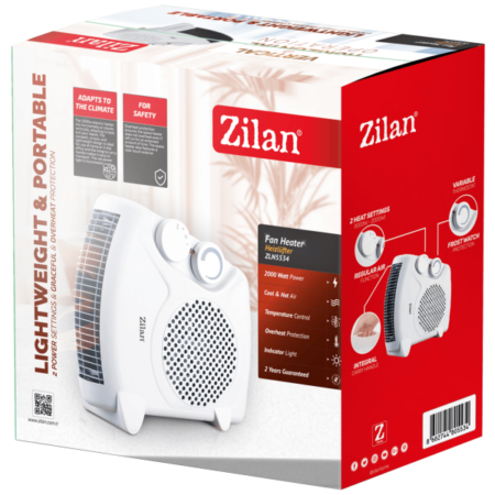 Zilan ZLN5534 Grejalica sa ventilatorom, 2000W