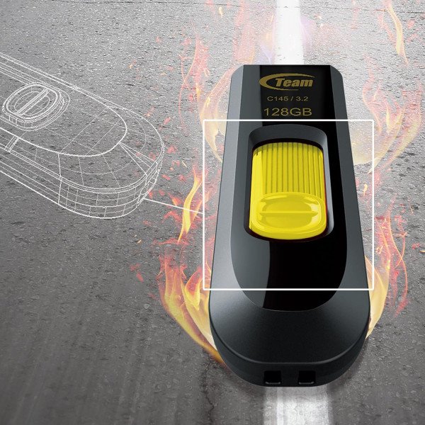 TeamGroup * 128GB C145 USB 3.2 YELLOW TC1453128GY01 - Slika 2