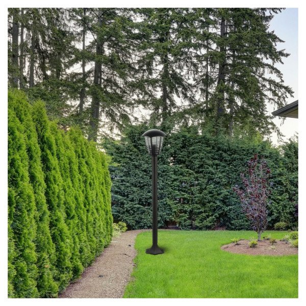 Marseille spoljna podna lampa E27 60W IP44 crna (8568) - Slika 2