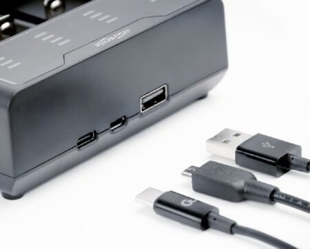 BC-USB-02 Gembird brzi punjac Ni-MH + Li-ion baterija AAA / R03, AA / R6, 10440, 14500,14650,16340..