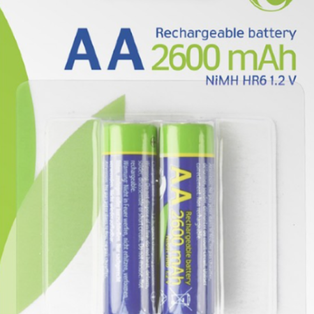 EG-BA-AA26-01 ENERGENIE 2600mAh AA, PAK2 CK, PUNJIVE NiMH baterije (rechargeable)