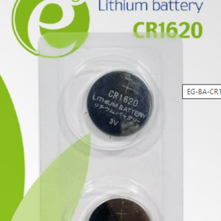 EG-BA-CR1620-01 ENERGENIE CR1620 Lithium button cell 3V PAK2