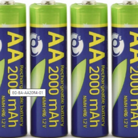 EG-BA-AA20R4-01 ENERGENIE 2000mAh AA, PAK4 CK, ready-to-use PUNJIVE NiM baterije (rec