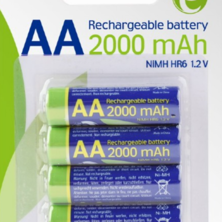 EG-BA-AA20R4-01 ENERGENIE 2000mAh AA, PAK4 CK, ready-to-use PUNJIVE NiM baterije (rec