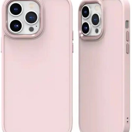 MCTK41-IPHONE 13 * Futrola  UTP  Shiny Lens Silicone Rose (169.)