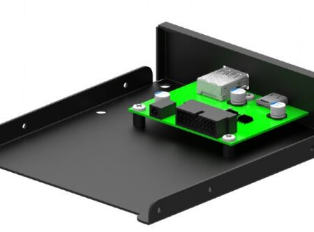 FDI3-U3C-01 Gembird interni 3.5 prednji PC panel USB 3.1 Type-A + Type-C port, crni