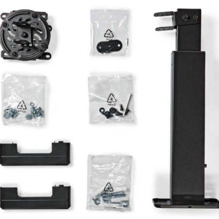 PJWM200BK univerzalni ZIDNI drzac projektora, 15kg, rotirajuci + tilt 30°, 464-607mm