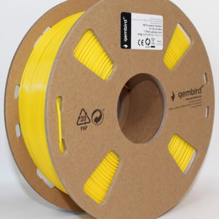 3DP-PETG1.75-01-Y PETG Filament za 3D stampac 1.75mm, kotur 1KG Yelow
