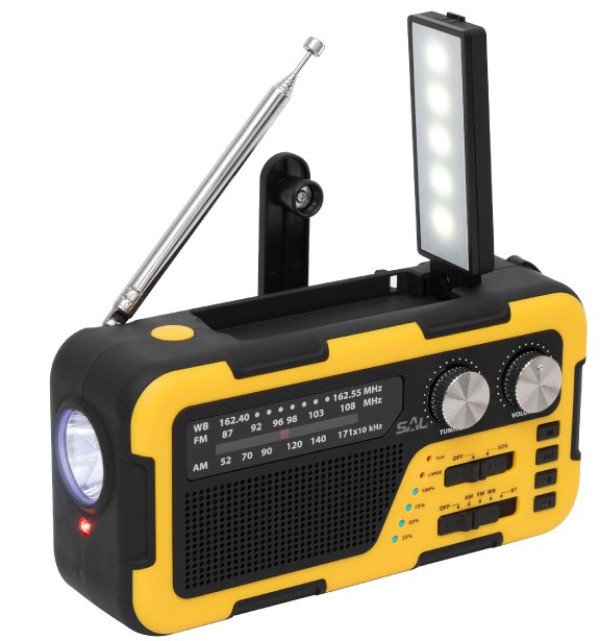 Solarni RPH2 prenosni radio AM/FM/Bluetooth/USB/SD 5 W - Slika 2