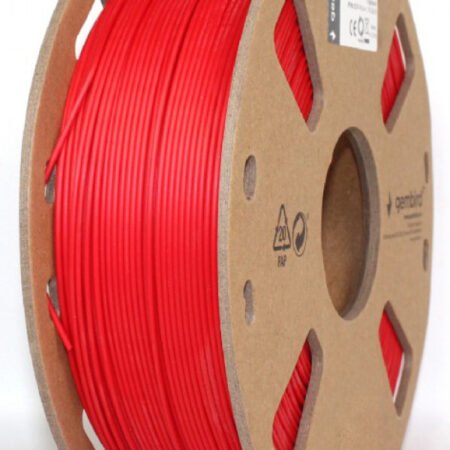 3DP-PLA+1.75-02-R PLA-PLUS Filament za 3D stampac 1,75mm kotur 1KG Red (jaci od standardnog PLA)