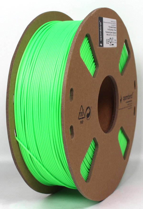3DP-PLA1.75-01-FG PLA Filament za 3D stampac 1.75mm, kotur 1KG plamen sjajan Green - Slika 3