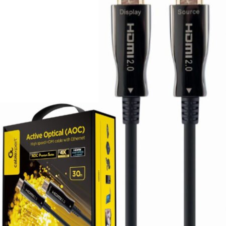 CCBP-HDMI-AOC-30M-02 Gembird Active Optical (AOC) High speed HDMI cable with Ethernet Premium 30m