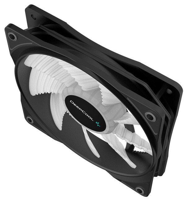 DeepCool RF120R 120x120x25mm ventilator RED LED hydro bearing 1300rpm 49CFM 22dBa - Slika 2