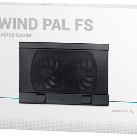 DeepCool WINDPALFS Hladnjak za laptop 15,6/17 2xUSB 2x140mm.Fan 700~1200rpm 115CFM 21DB. (postolje)