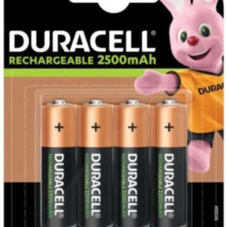 Duracell 2500mAh AA R6 MN1500, PAK4 CK,punjive NiMH baterije (rechargeable Duralock stay charged 5g)