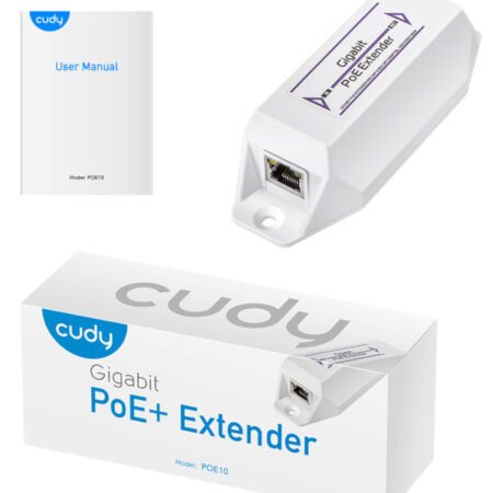 Cudy POE10 * 30W Gigabit PoE+ Injector, 802.3at/802.3af Standard, Data and Power 100 Meters (2665)