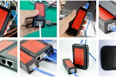 Tester LAN Noyafa NF-468 za kablove RJ11, RJ12, RJ45, cat5E, cat 5, 10/100 base-t, at / t 258 a