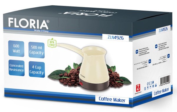 Zilan ZLN4926 Džezva on/off prekidaè, 220-240V 50/60Hz, 500ml, 600W - Slika 3
