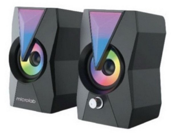 Microlab B25 Stereo zvucnici black, 6W RMS (2 x 3W), USB power, 3,5mm RGB - Slika 3