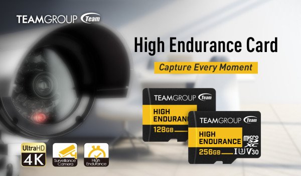 TeamGroup MICRO SDXC 128GB High Endurance UHS-I U3 V30,100/50MB/s, THUSDX128GIV3002 ZA VIDEO NADZOR! - Slika 3