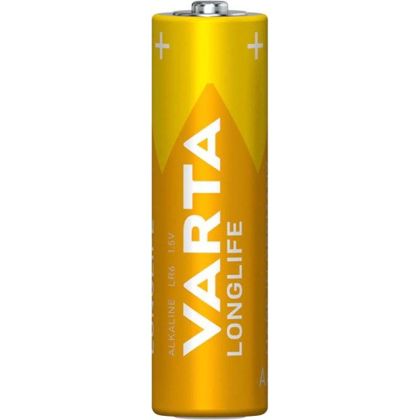 VARTA LONGLIFE AA 1.5V LR6 MN1500, ALKALNE baterije, PAK4 (cena po kom.)