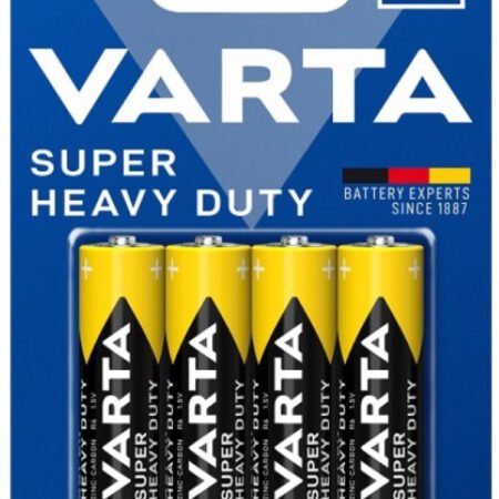 VARTA Superlife AA 1.5V R6P SUPER HEAVY DUTY, PAK4 CK, Cink-karbon baterije
