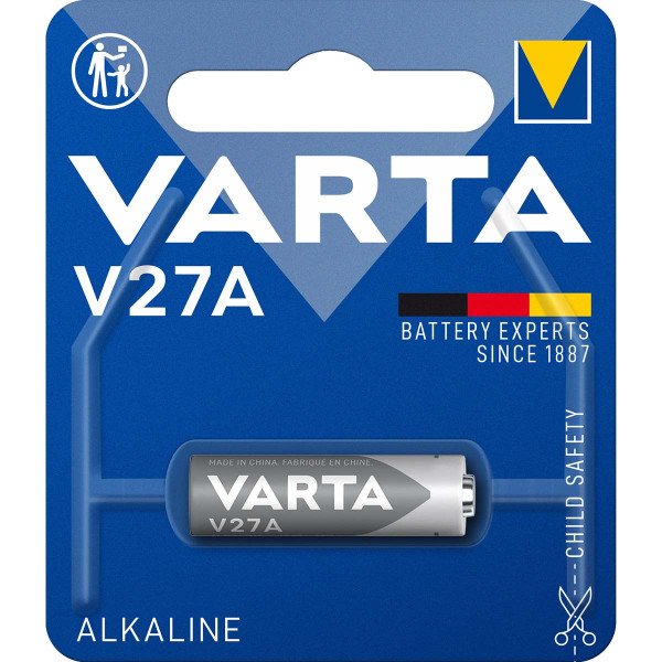 VARTA Electronics V27A/LR27, 12V, ALKALNA Baterija, Pakovanje 1kom - Slika 2