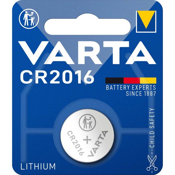 VARTA baterija, CR 2016 3V Litijum baterija dugme, Pakovanje 1kom - Slika 2