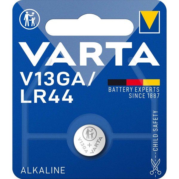 VARTA baterija LR44/V13GA 1,5V, ALKALNA Baterija, Pakovanje 1kom - Slika 2