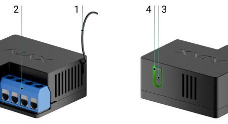 AJAX Alarm 38189.13/7649.13.BL1 WallSwitch Relej