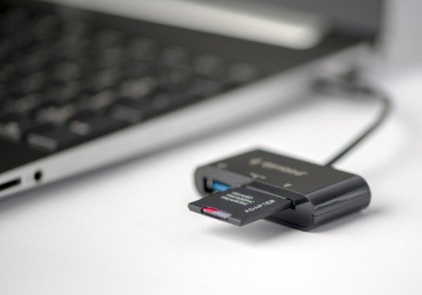UHB-CR3-02 Gembird USB Type-C SDXC citac kartica za mobilne telefone i tablete - Slika 3