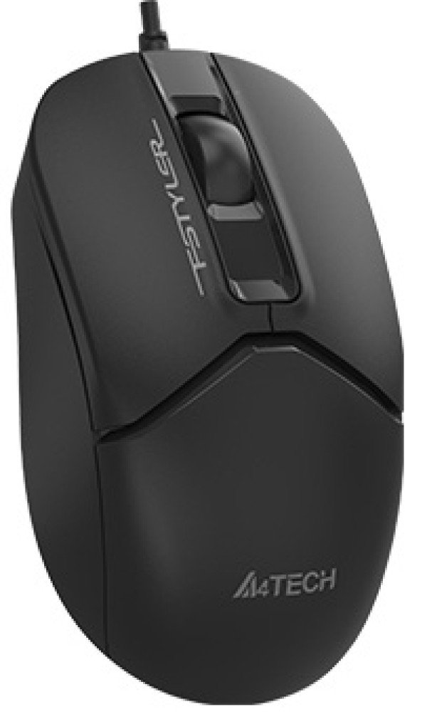 A4-FM12T A4Tech Fstyler opticki mis, 1200Dpi, 108mm, USB-C/A, BLACK - Slika 3