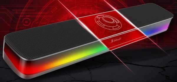 A4-S10 A4Tech Bloody RGB Bluetooth v5.3 speaker soundbar 2x5W, USB, black - Slika 3