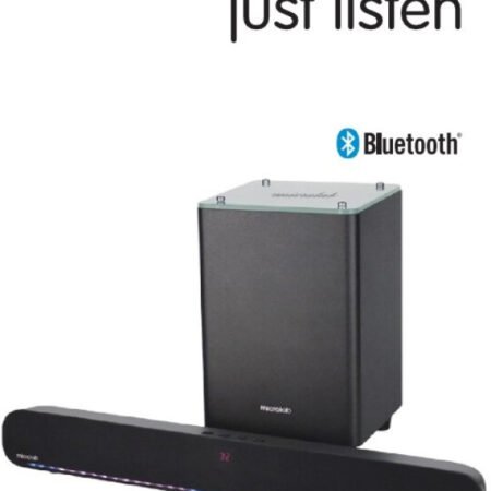 Microlab ROCKBAR500 * Soundbar + Subwoofer LED 60W, Bluetooth, Aux, Optical