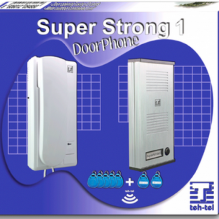 Teh-Tel Audio interfon za 1 korisnika sa ID èitaèem SUPER STRONG 1