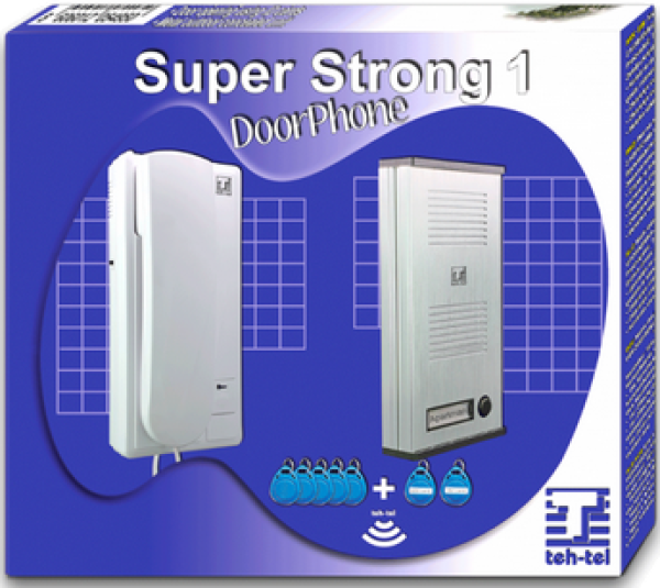 Teh-Tel Audio interfon za 1 korisnika sa ID èitaèem SUPER STRONG 1