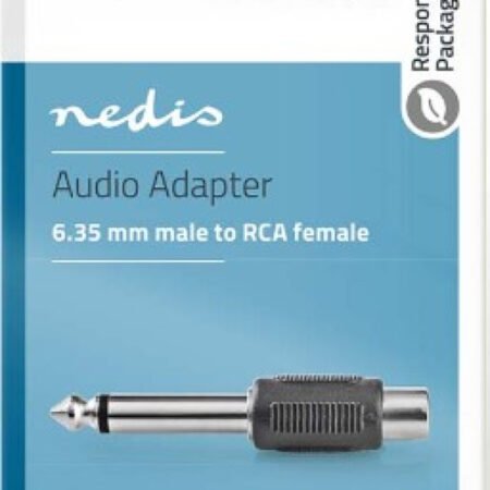 CAGB23935BK Audio Adapter 6.35mm RCA zenski