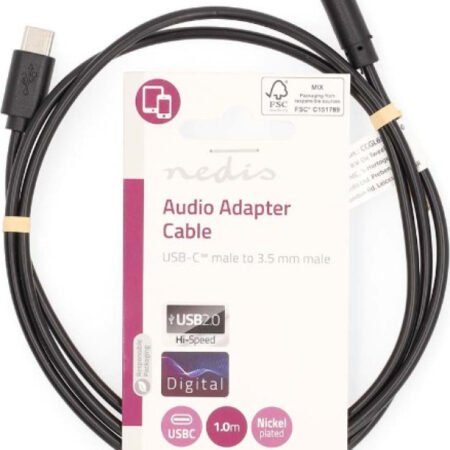 CCGL65950BK10 Adapterski kabl sa USB-om do 3,5 mm muški Nedis