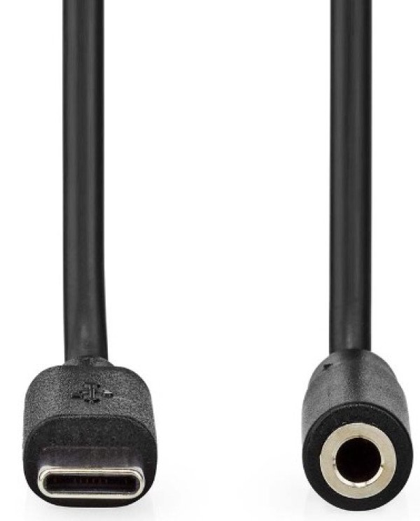 CCGL65960BK10 Adapterski kabl sa USB-C muski na 3,5mm zenskii sa 4-pina, 1m