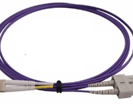 FO SC/UPC - LC/UPC MM 2M OM4 DX Purple