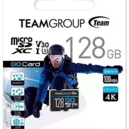 TeamGroup MICRO SDHC/SDXC 128GB GO UHS-I U3 V30, 90/50MB/s +SD Adapter TGUSDX128GU303
