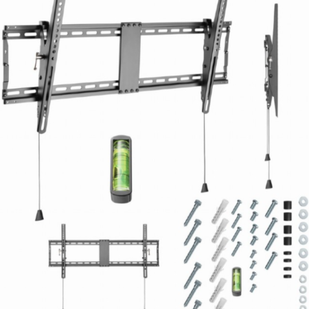WM-90T-01 Gembird tilt VESA max 80x40cm 43-90 max.70kg A
