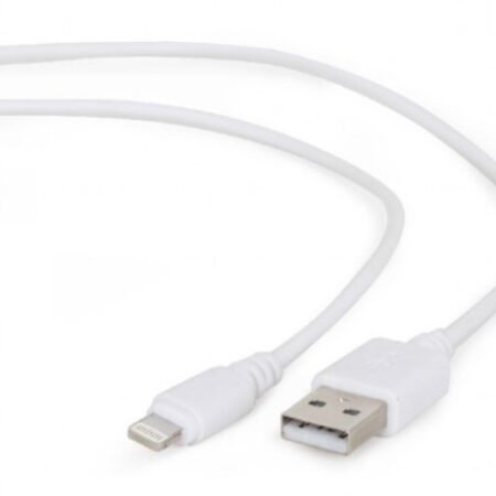 CC-USB2-AMLM-W-1M Gembird USB 2.0 A-plug to 8-pin usb Apple iphone cable 1M White