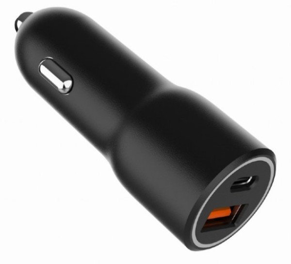 TA-UC-AC2PDQC38-CAR-01 Gembird 2-port USB brzi punjac za auto, Type-C PD, 38W, black - Slika 4