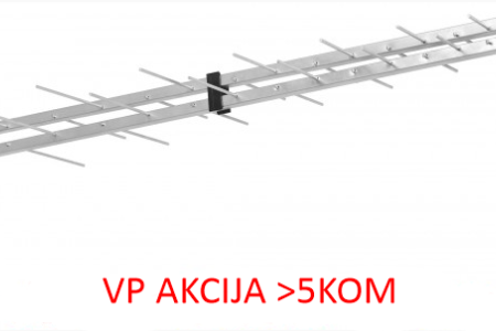 GMB-28EK **Gembird Antena Loga UHF sa F konektorom 28 elemenata, dužina 104cm, dobit 9dB alumini.688