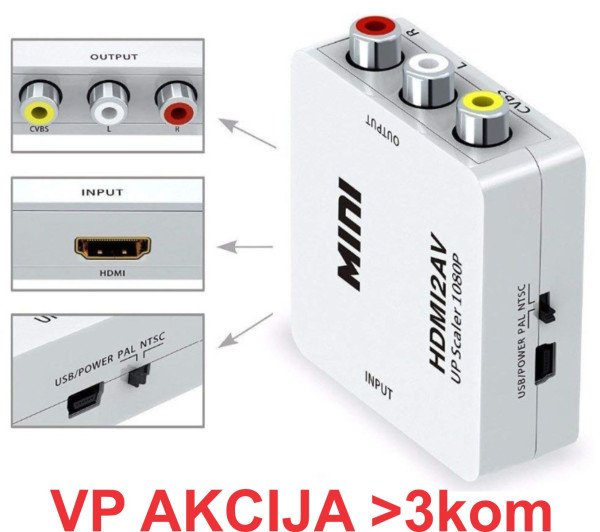 A-HDMI-AV-Mini ** Gembird input HDMI to AV (903) (360) - Slika 4