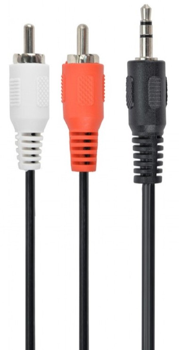 CCA-458-2.5M Gembird 3.5 mm stereo to RCA plug kabl 2.5 m - Slika 3